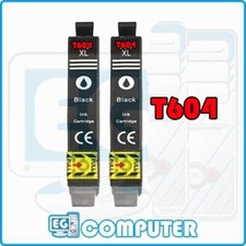 2 CARTUCCE EPSON COMP. T604XL