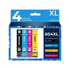 4 CARTUCCE COMPATIBILI T604XL